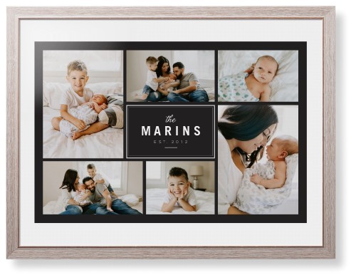 Contemporary Family Collage