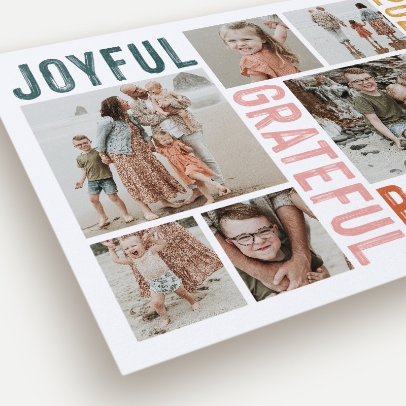 Generous Gratitude New Year's Card
