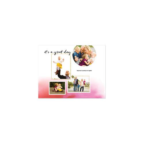 Modern Watercolor Ombre 8x11 undefined  Premium Album