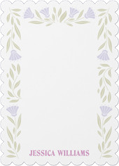 Symbolic Floral Frame
