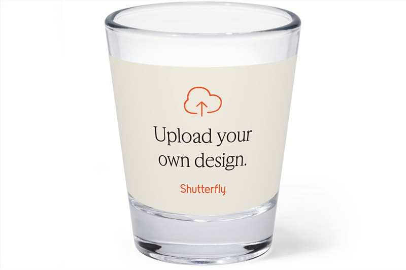 Upload Your Own Design Printed Shot Glass