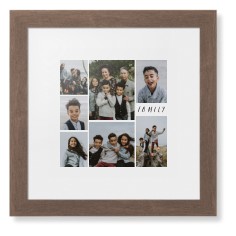 Rustic Picture Gallery Collage Of Seven