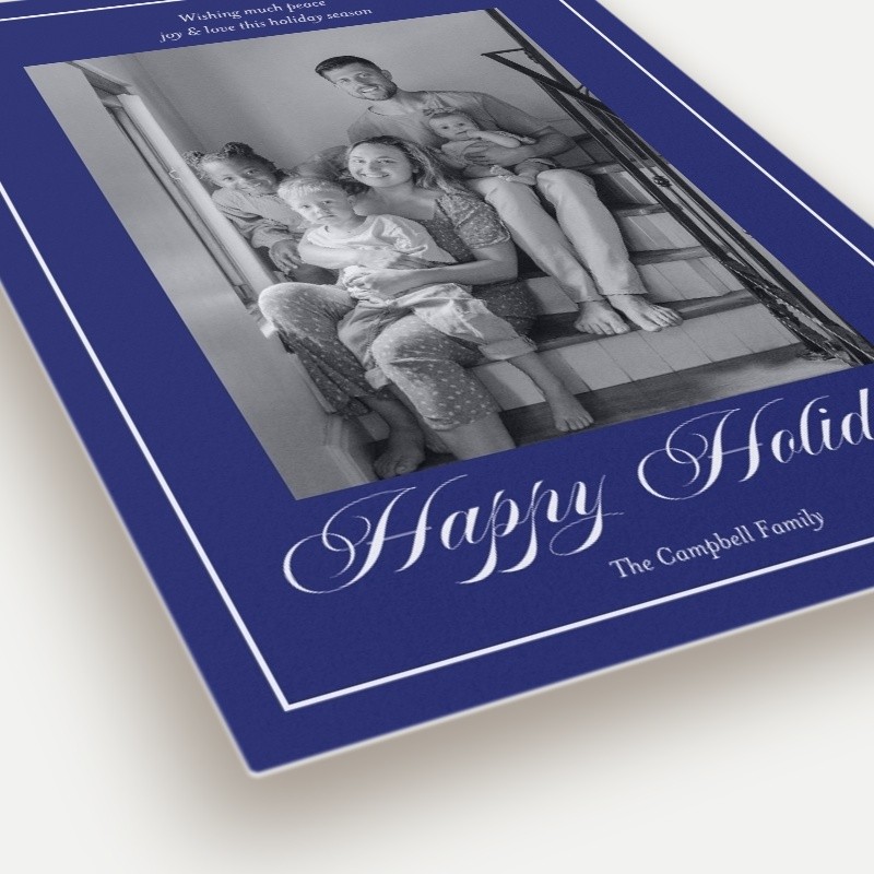 Elegant Frame Holiday Card