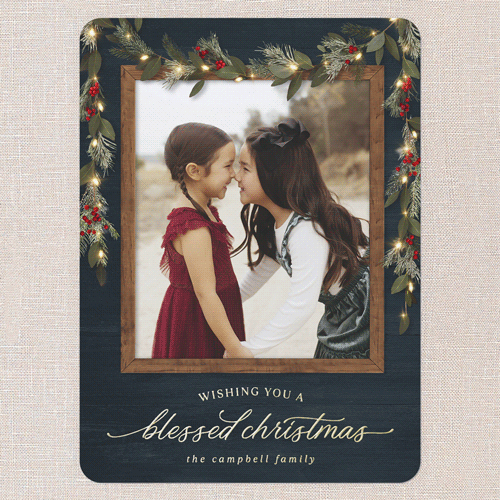 Religious Christmas Cards With Rounded Corners