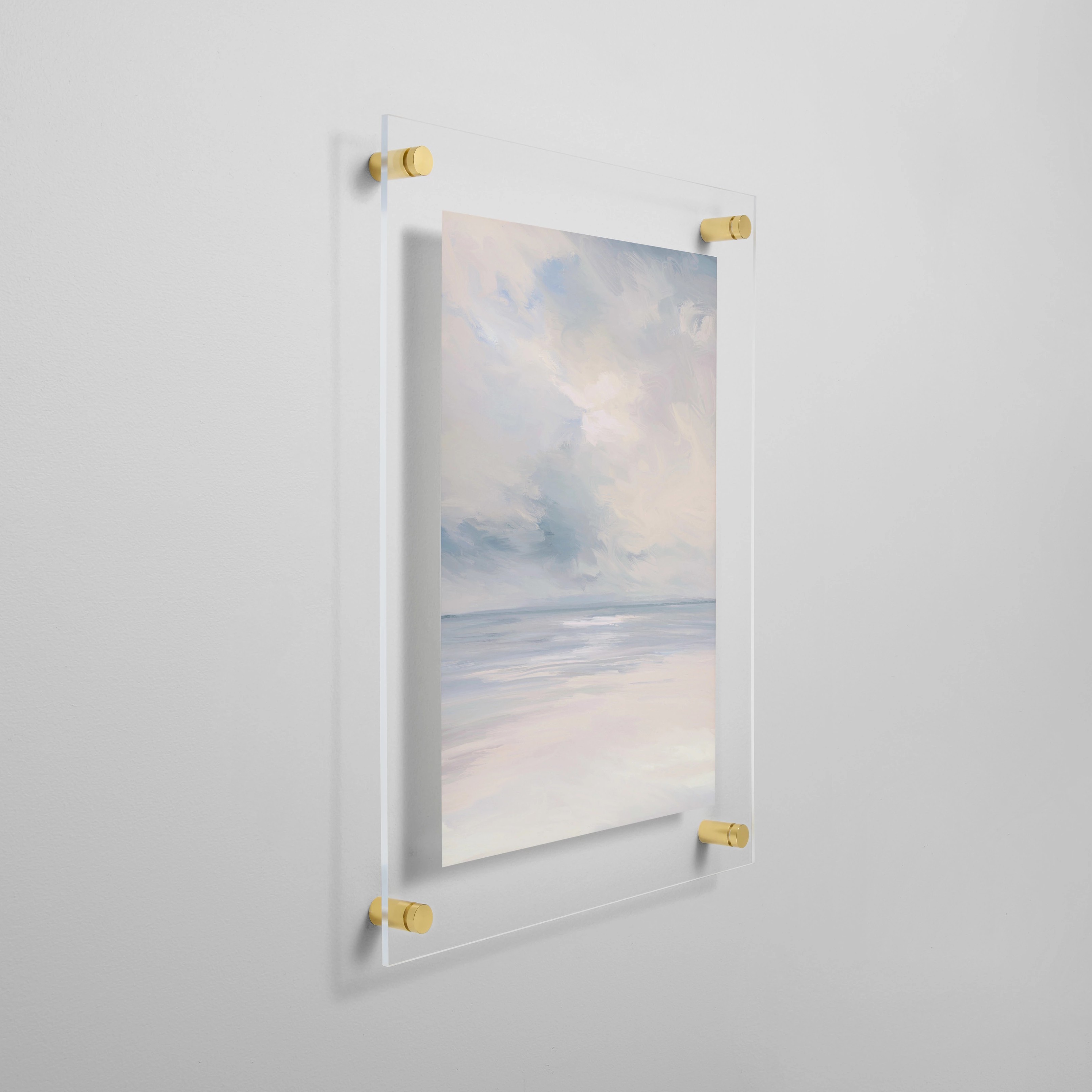 Upload Your Own Design Landscape Floating Frame Acrylic Print Upload Your Own Design Landscape 8x10 White Floating Frame Acrylic Print