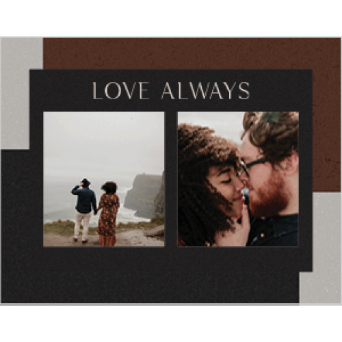 Modern Dark Neutrals Calendar 8x11 undefined  Wall Calendar