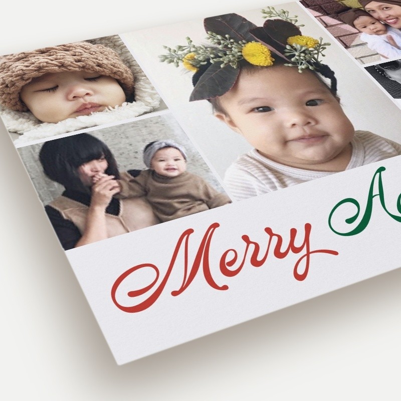 Adventure Script Holiday Card