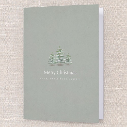 Snowcapped Trees