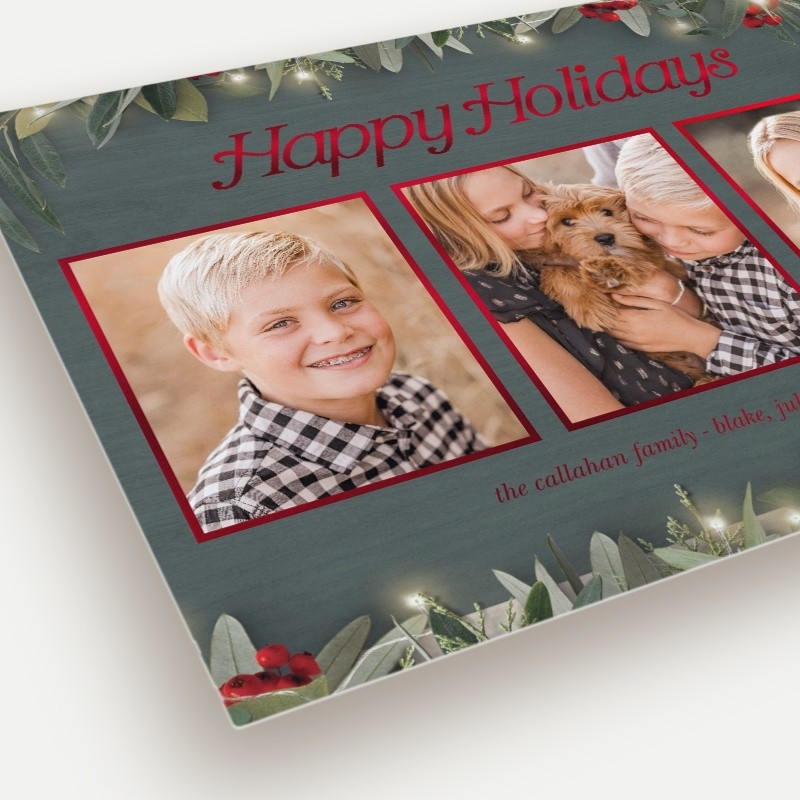 Botanical Trio Holiday Card