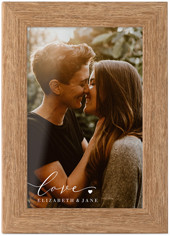 Love Script Portrait