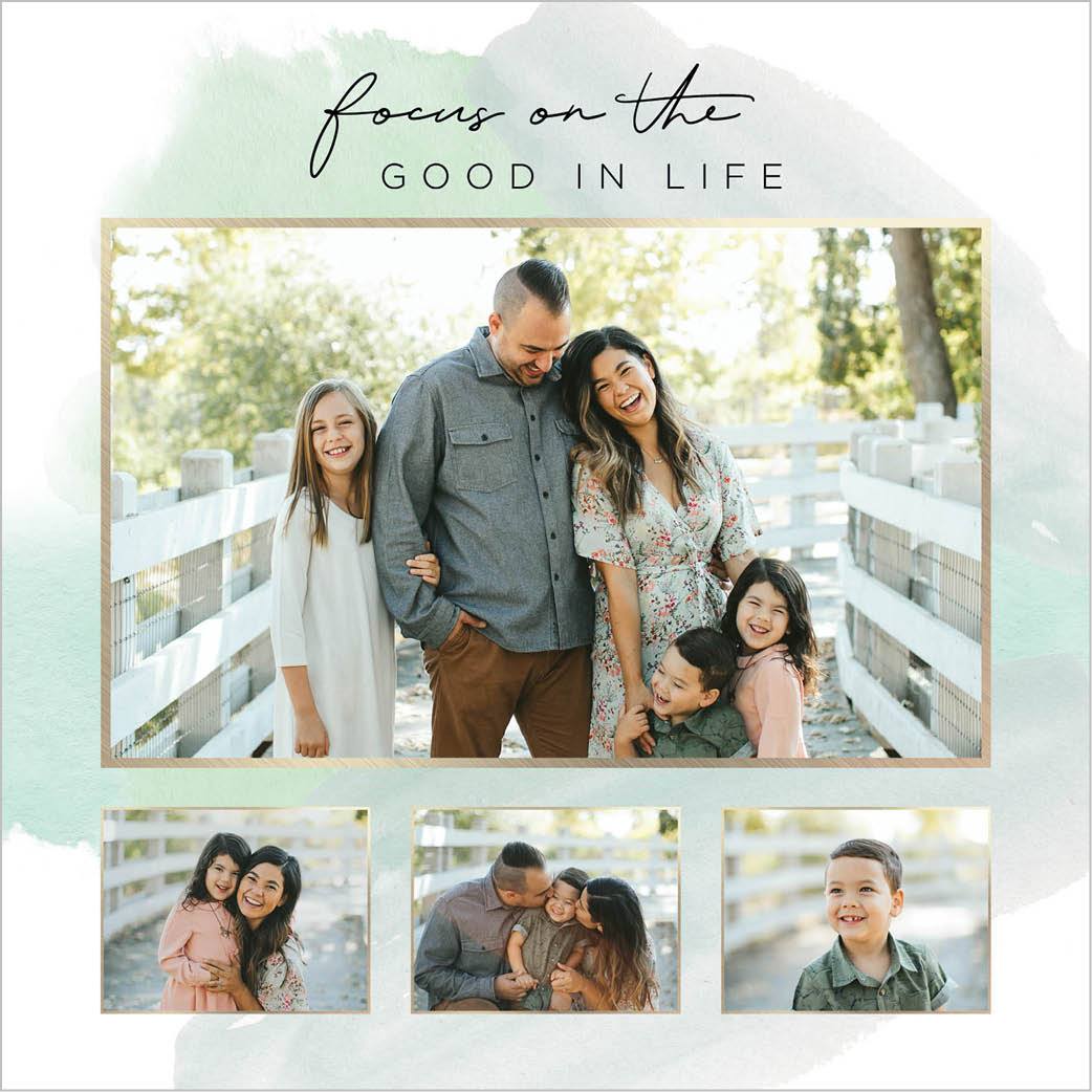 Watercolor Shimmer 12x12 undefined  Wall Calendar