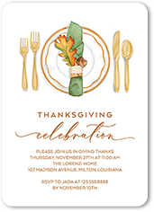 Thanksgiving Setting