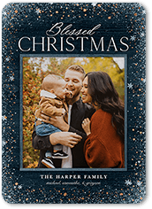 Snowflake Foil Stamped