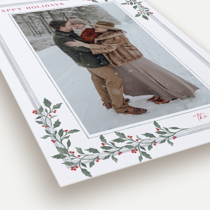 Climbing Vines Holiday Card