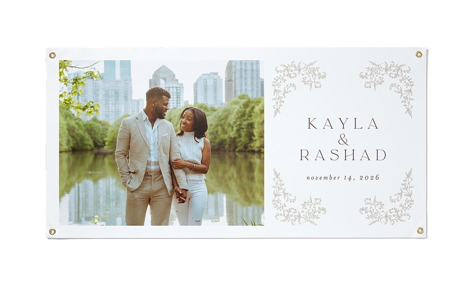 Upload Your Own Design Vinyl Banner