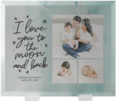 Love You to the Moon Watercolor