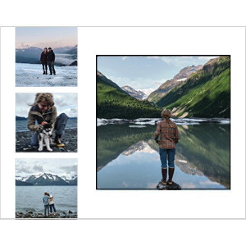 Black and White Gallery Calendar 8x11 undefined  Wall Calendar