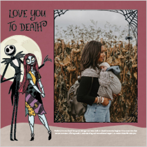 Disney Tim Burton's The Nightmare Before Christmas 12x12 undefined  Wall Calendar