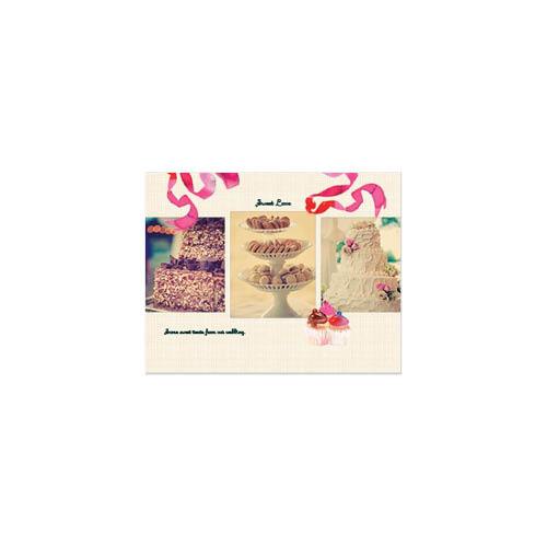 Watercolor Wedding 8x11 undefined  Premium Album