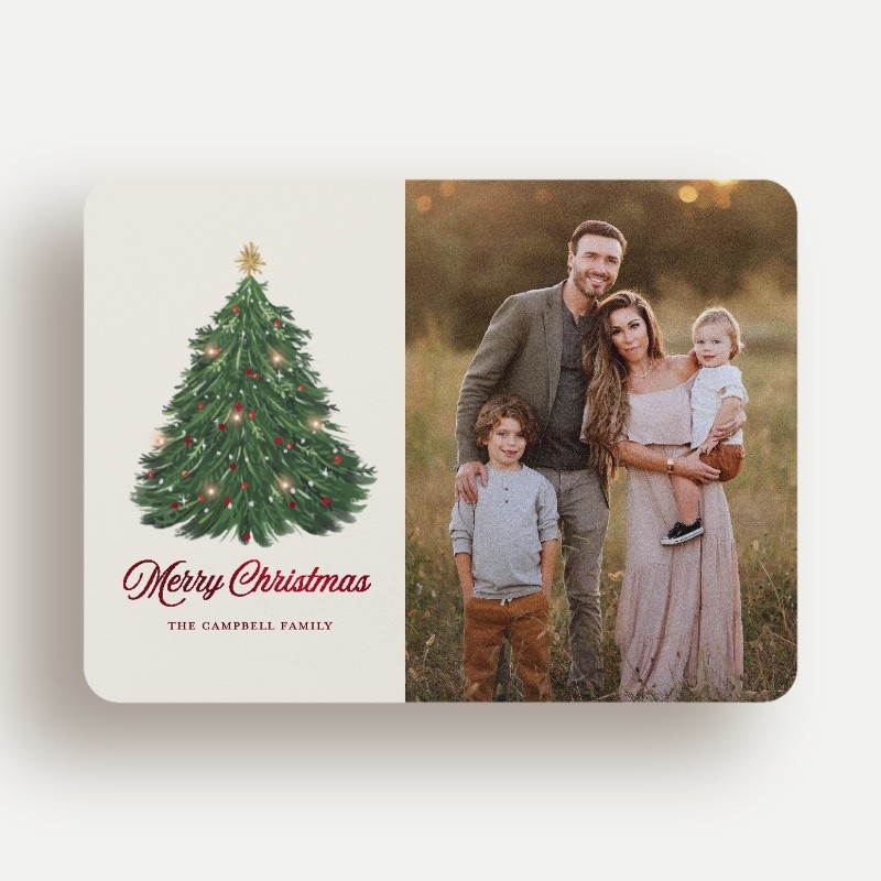 Classic Tree Holiday Card