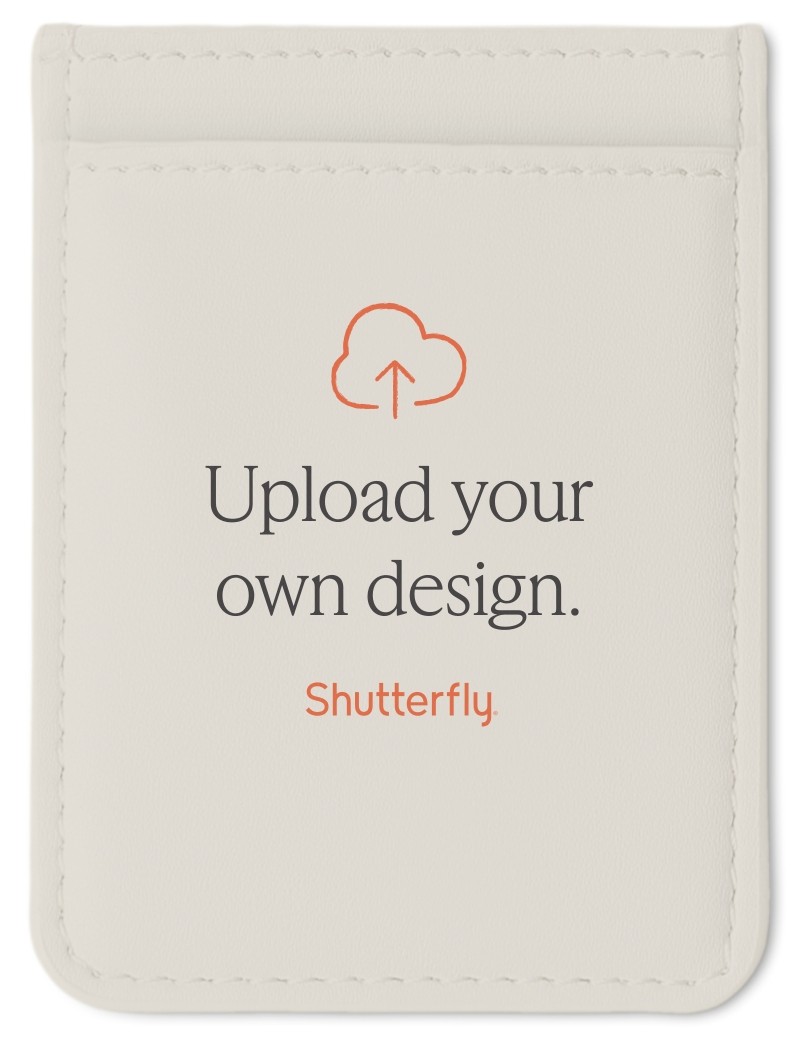 Upload Your Own Design Phone Card Holder Upload Your Own Design 2.5x3.375 Multicolor Phone Card Holder