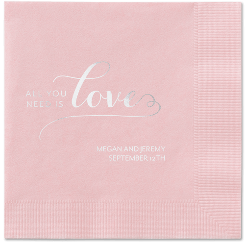 Blush Cocktail Napkins