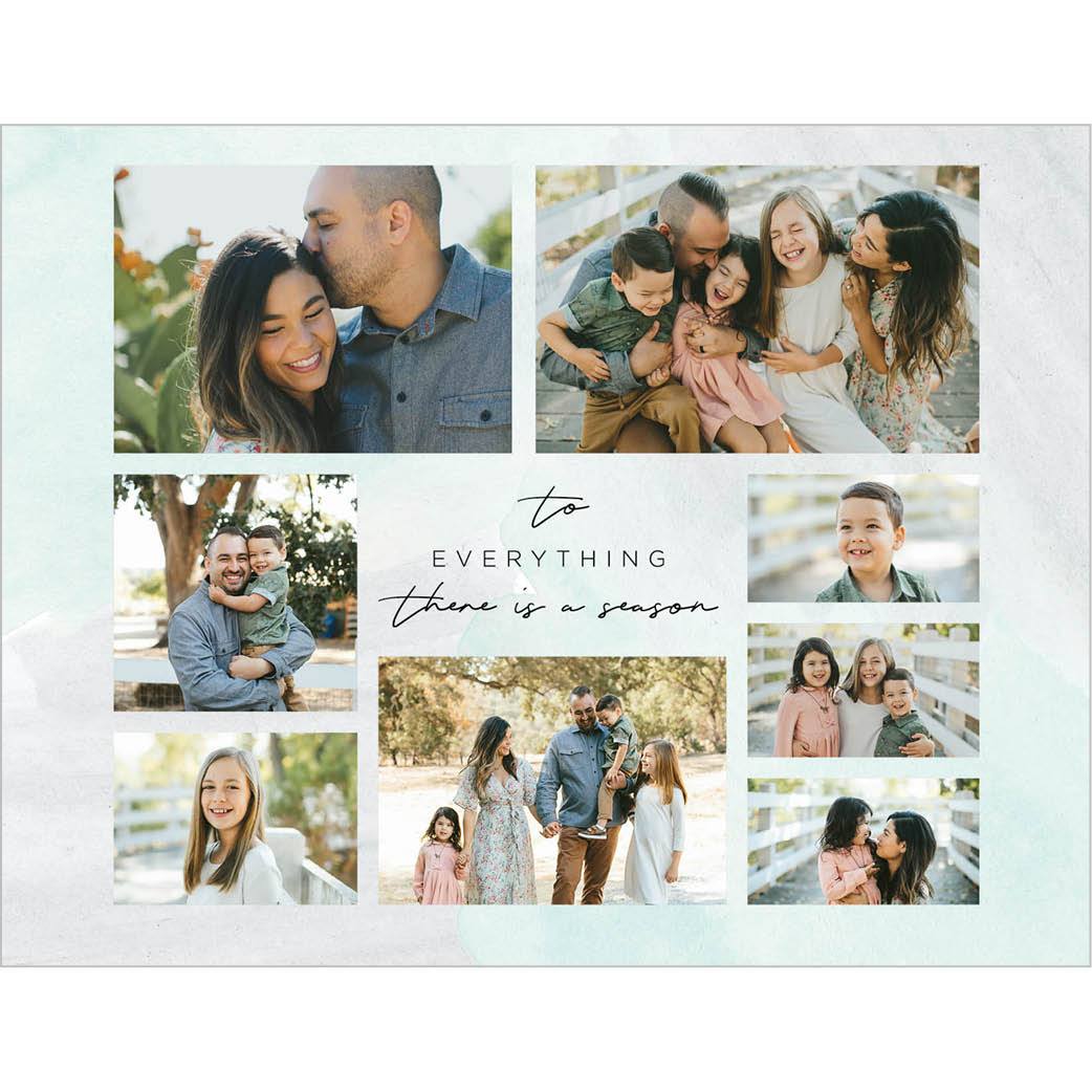 Watercolor Shimmer 8x11 undefined  Wall Calendar