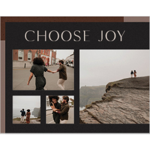 Modern Dark Neutrals Calendar 8x11 undefined  Wall Calendar