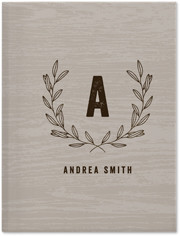 Woodgrain Monogram Branches