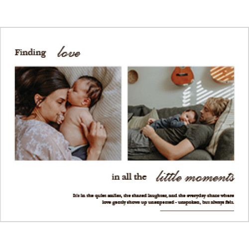 Classic Year in Review Calendar 8x11 undefined  Wall Calendar