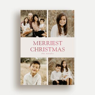 Editable Merriest Sentiment