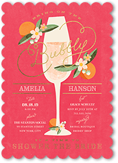 Sweet Nectarine 5x7 Foil Stamped