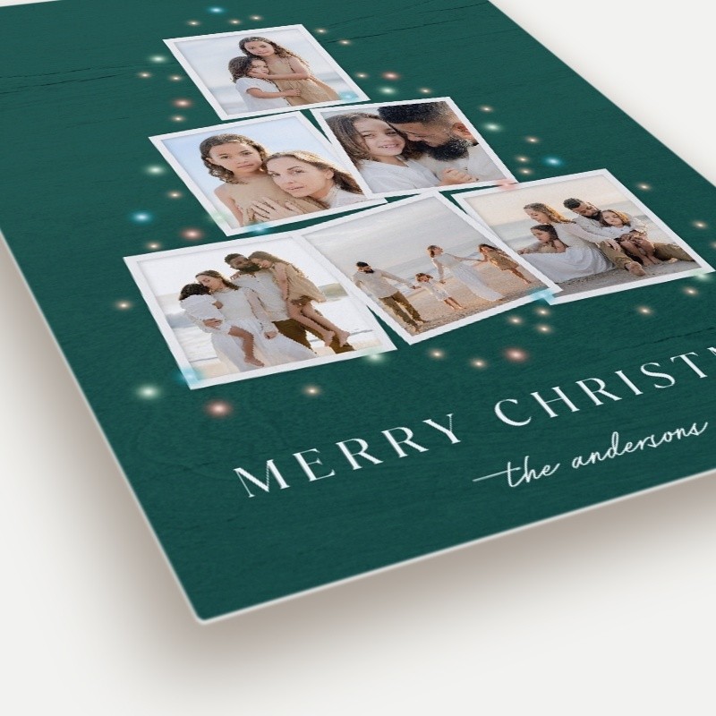 Lights Collage Holiday Card