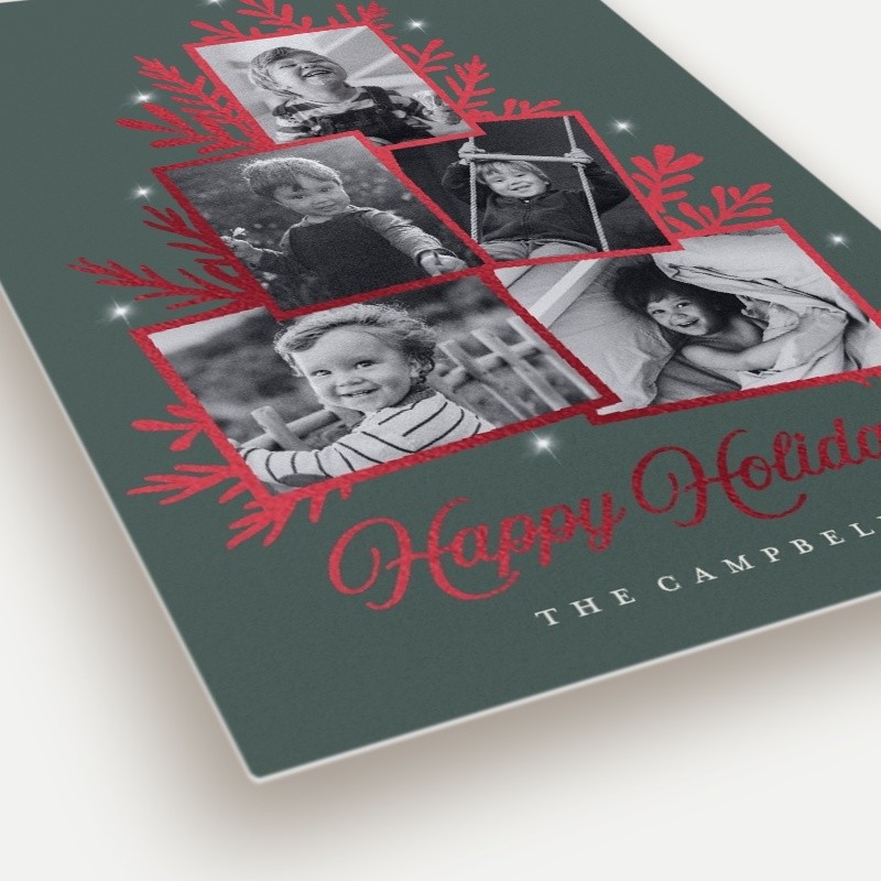 Sprig Tree Holiday Card