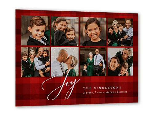 Joyful Holiday Plaid