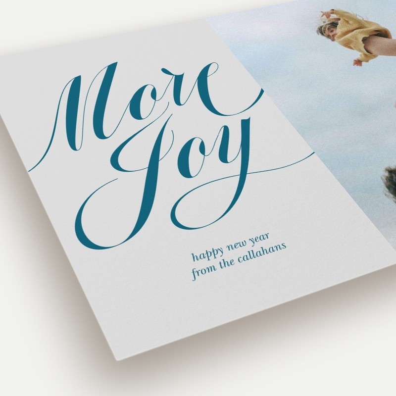 More Joy New Year's Card
