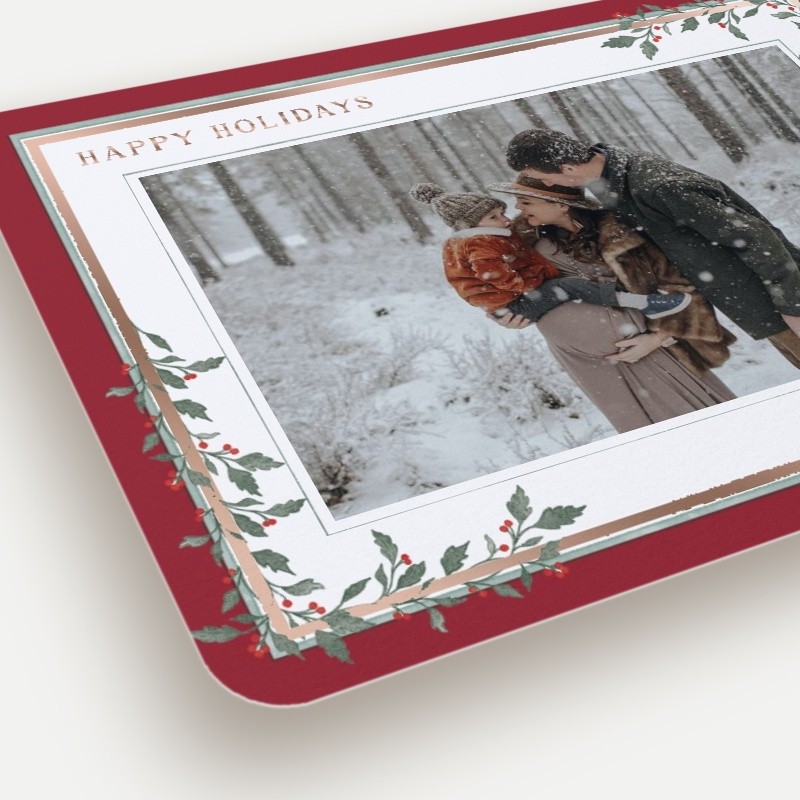 Climbing Vines Holiday Card