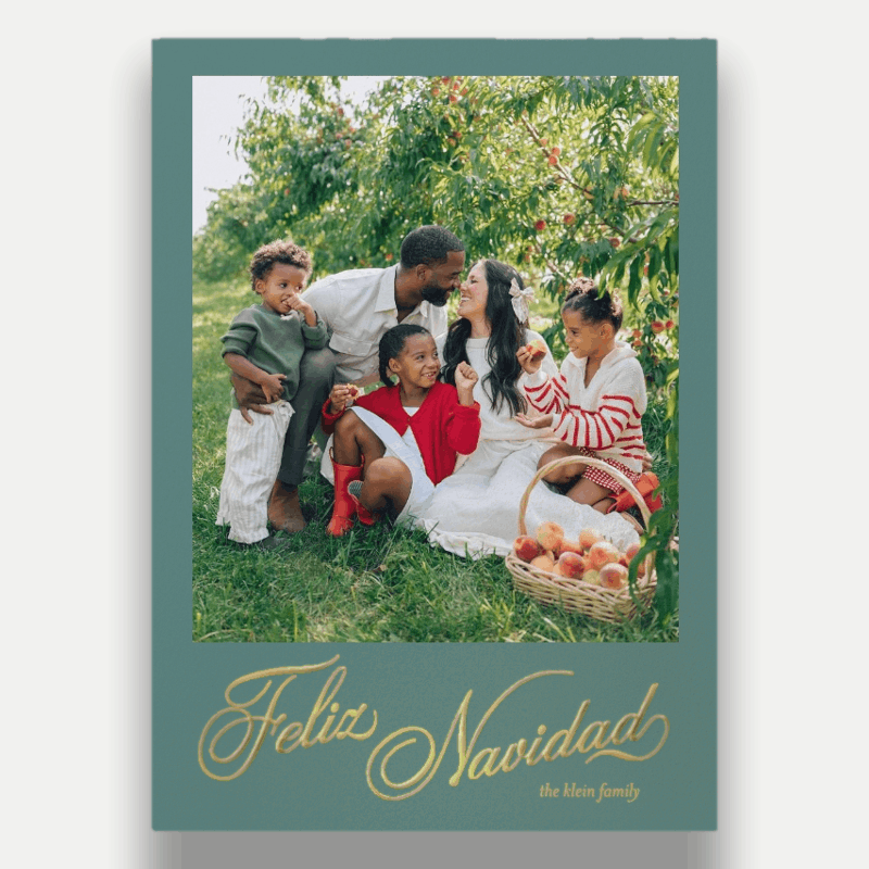 Elegant Gallery Holiday Card