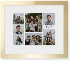 Rustic Picture Gallery Collage Of Seven