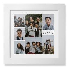 Rustic Picture Gallery Collage Of Seven