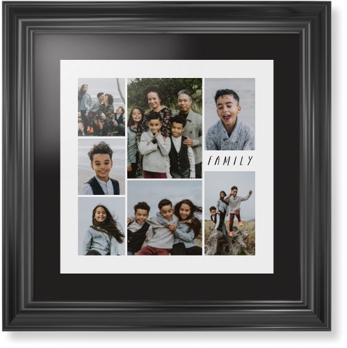 Rustic Picture Gallery Collage Of Seven