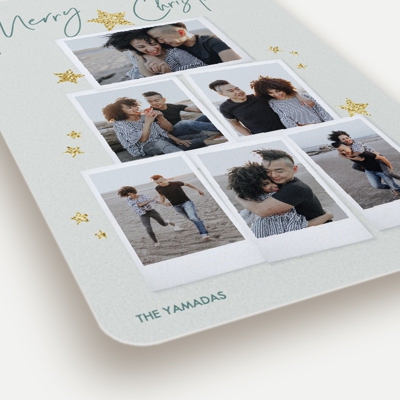 Starry Snapshots Holiday Card