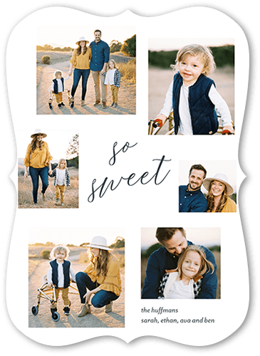 Sweet Gallery 5x7 White  Rosh Hashanah Card