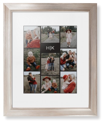 Modern Gallery Monogram of Nine