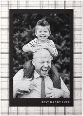 Neutral Plaid Border