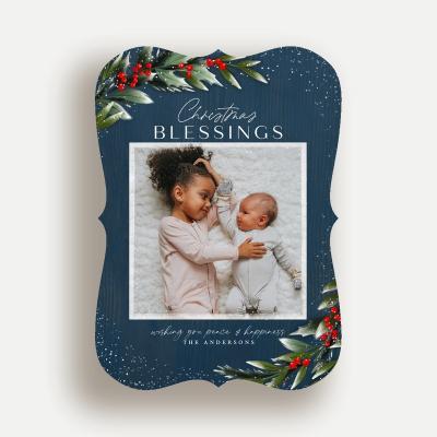 Frosty Foliage Frame