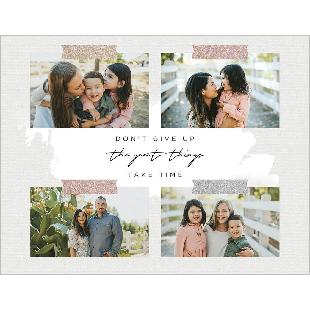 Watercolor Shimmer 8x11 undefined  Wall Calendar