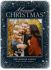 Snowflake Foil Stamped