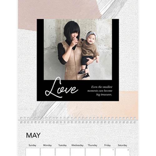 Modern Rustic Calendar