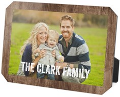 Printed Weathered Faux Wood Landscape